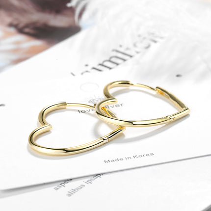 Women's Korean-style Diamond-embedded Gold-plated Ins Internet-famous Versatile Earrings