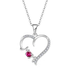 Red Diamond / 925 Silver