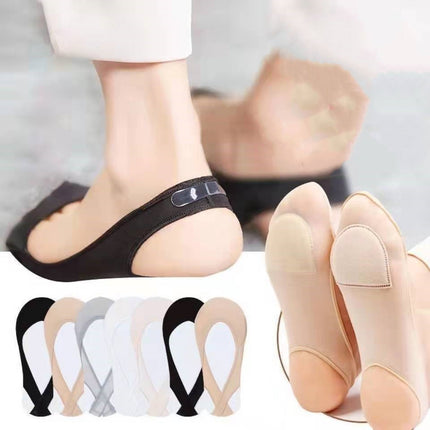 Ice Silk Shallow Heels Invisible Socks