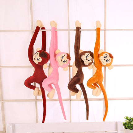 Plush Toy Long Arm Hanging Monkey Curtain Home Decoration