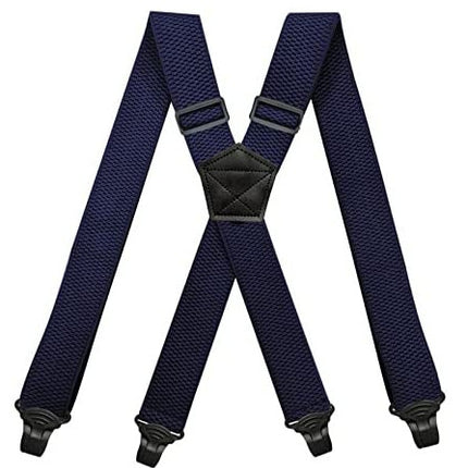 Men's Strap Clip Suspenders Rubber Buckle Aviation Suspender Pants