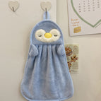 Blue penguinsmall towel / 36x25cm