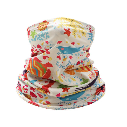 Outdoor Sports Digital Printing Cartoon Riding Sunscreen Mask Multifunctional Magic Headband