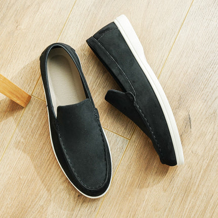 Slip-on Suede Loafers Shoe Cover Lazy Feet