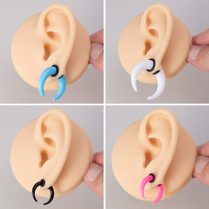 Akriel Horing Oorskulp Swart Rubber Band Band