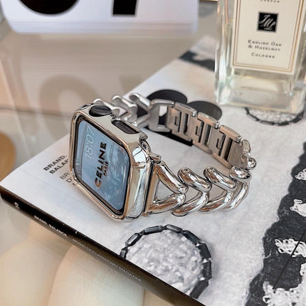 Watch Strap Love Twist Metal Breathable