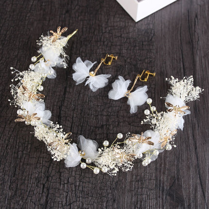 Sygare Gypsophila Bruidshoofbedekking