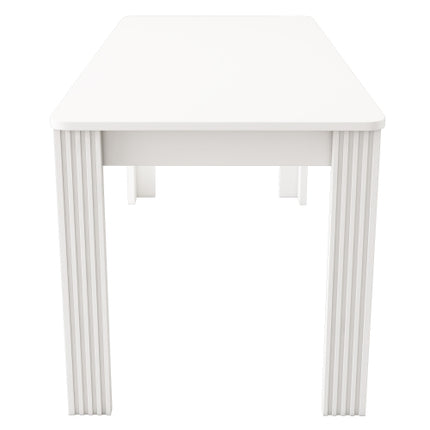 4 Seater Dining Room Table, MDF Wood Rectangle Modern Kitchen Dining,Room Furniture Unit, Small Kitchen Table,Coffee Table,Small Table For Home