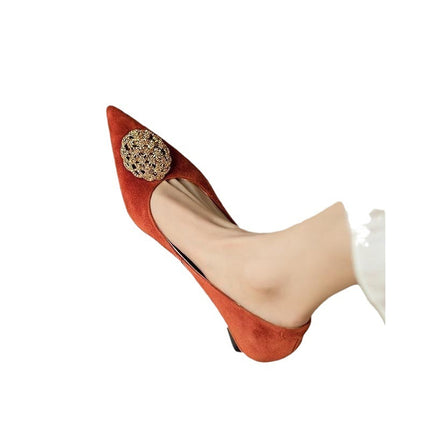 Nuut Franse Styl Dames Stiletto Puntneus Skoene