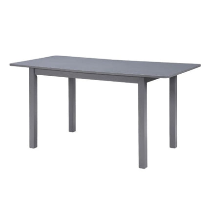 59 Uitskuifbare Eettafel, Moderne Huis Eetkamertafel Vir 4-8, Hout Kombuistafel, Eetkamer, Werkkantoor, Huis Sitkamer Meubels Vir Klein Ruimte, Donkergrys