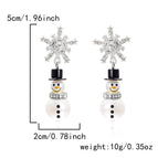 Snowflake Ear Stud Silver