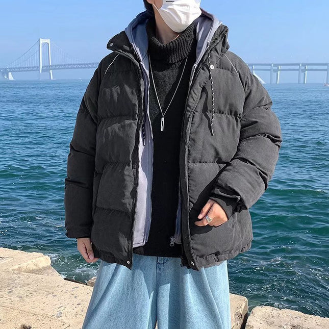 Men's Hong Kong Style Fashion Fried Street Padded Jacket