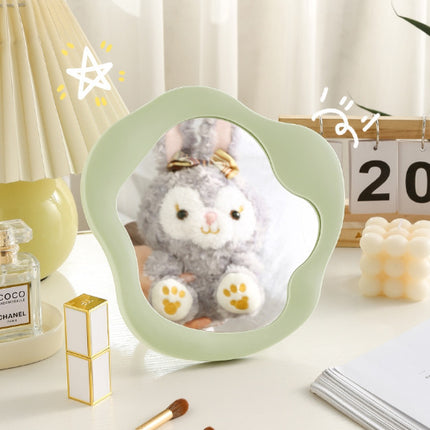 Simple Special-shaped Living Room Cosmetic Mirror Desktop Plastic