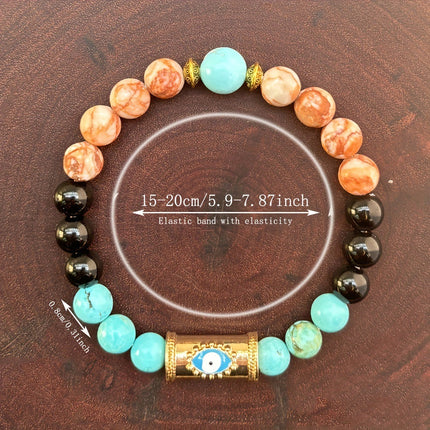 Blou Krale Armband Vir Vroue