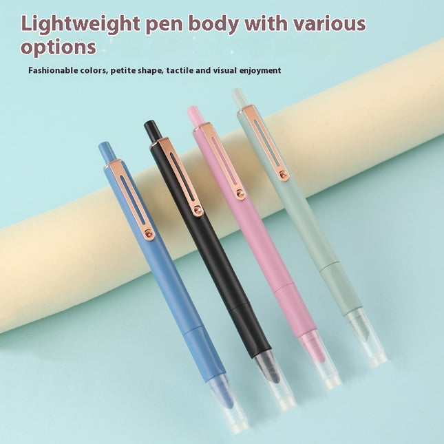 Press The Pen To Replace Ink Sac Grade Three Primary School Students