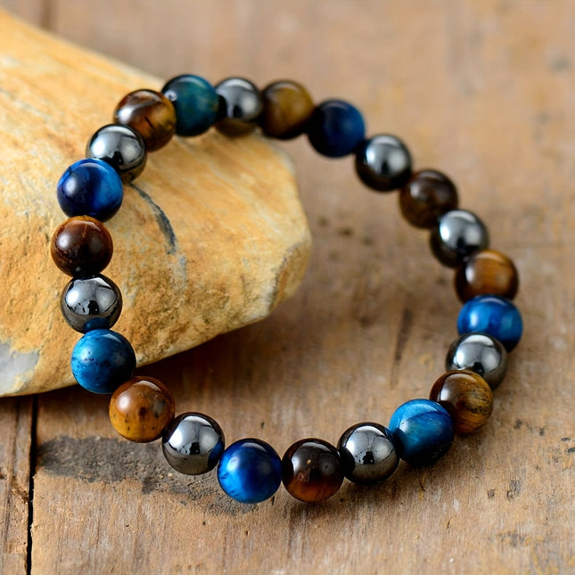 Nuwe Chinese-styl Gevriesde Mat Wit Turkoois Armband