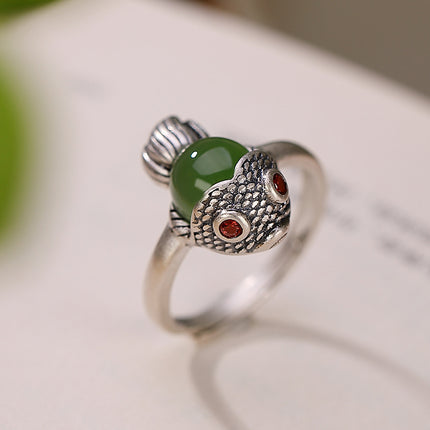 S925 Sterling Silwer Persoonlike Ring Vir Vroue