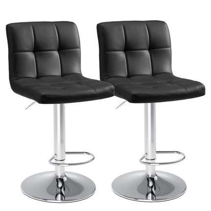 Square Cushion Bar Stool With Backrest