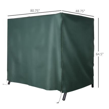 Groot buite-swingsitplekbedekking vir jou tuin- en patio-meubels. Beskerm teen wind, UV-strale en water.