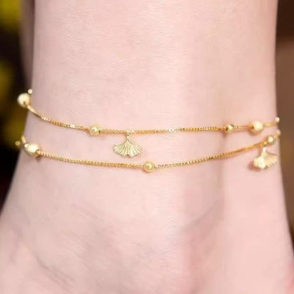 Elegante Dubbellaag Dubbele Enkelband Vir Vroue