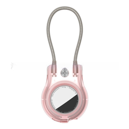 Airtag Anti-verlore Draadkabel Anti-diefstal Metaal Sleutelhouers Hanger