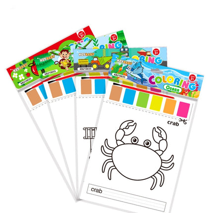 Inkleurskildery Kinders Tekenpapier Waterverfkleuring