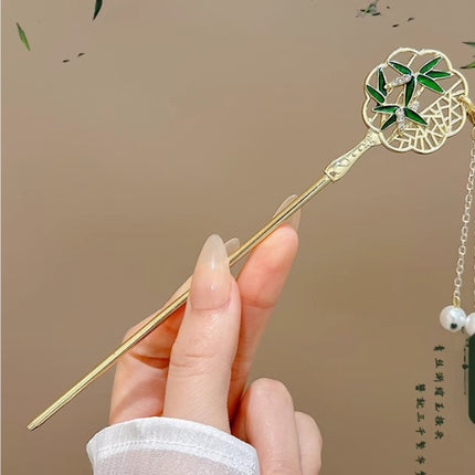 Dress Accessories Hairpin Headwear Antique Style Plate Hairpin