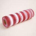 Red White Stripes / 10 Inches