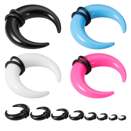 Akriel Horing Oorskulp Swart Rubber Band Band