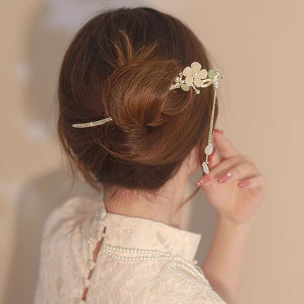 Dress Accessories Hairpin Headwear Antique Style Plate Hairpin