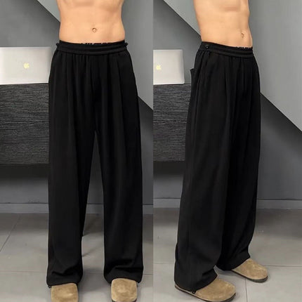 Summer Ice Silk Leggings Versatile Simple Men