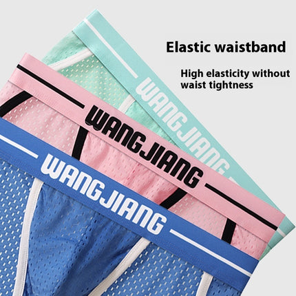Mesh Breathable Ice Silk Men's Triangle Underwear
