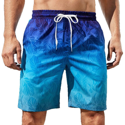 Men's Four Seasons Leisure 3D Printed Beach Shorts