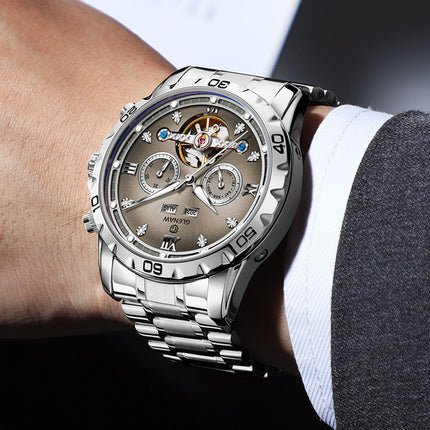 Trendy New Men's Automatic Mechanical Watch