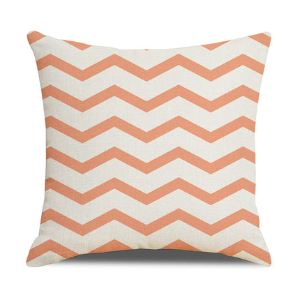 Oorgrens-kussingsloop Eenvoudige Geometrie Warmverkope Linne Kussingsloop Sofa Kussing Huishoudelike Items