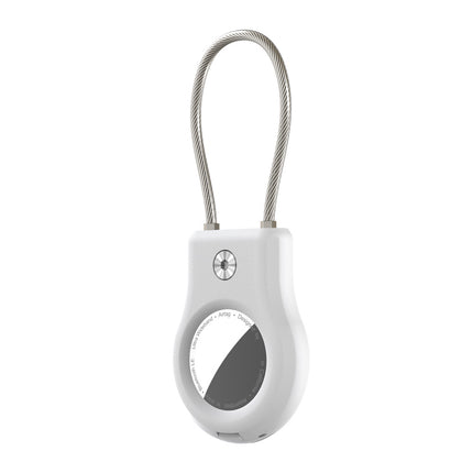 Airtag Anti-verlore Draadkabel Anti-diefstal Metaal Sleutelhouers Hanger