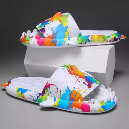 Men's External Wearing Of Fecal Feeling Slippers