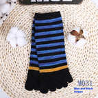 M031 Black And Blue Striped / Free Size