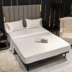White / Fitted sheet 138x190