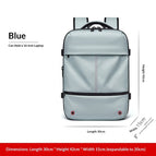 Small Blue / 16inch / Individual backpack