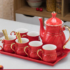 Flower Fairy Chinese Red Flat