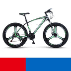 Black green three knife wheel / 24inch 21speed