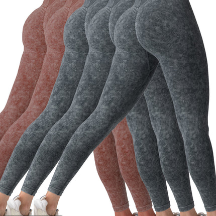 5 Pieces Seamless For Women, High Waisted Workout Gym Yoga Pants