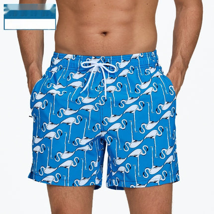 Men's Casual 3D Digital Printing Beach Pants