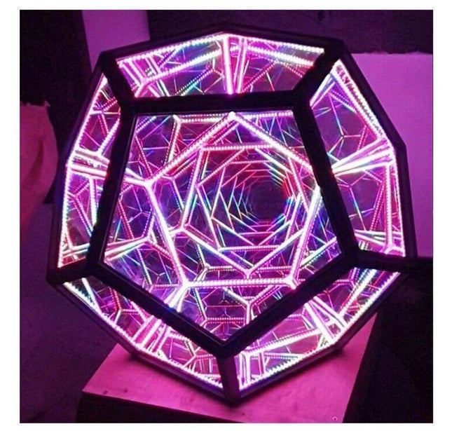 Dodecahedron Color Art Lamp Decorative Lights Colorful Housewarming Gift Durable Home Decoration Novelty Lamp