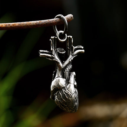 Personalized Vintage Heart Pendant Necklace Jewelry