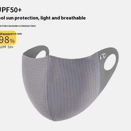 Ice Silk Sunscreen Mask UV Protection