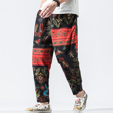 Chinese Style Small Foot Lantern Nine Pants