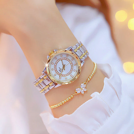 Linked watch full diamond female watch