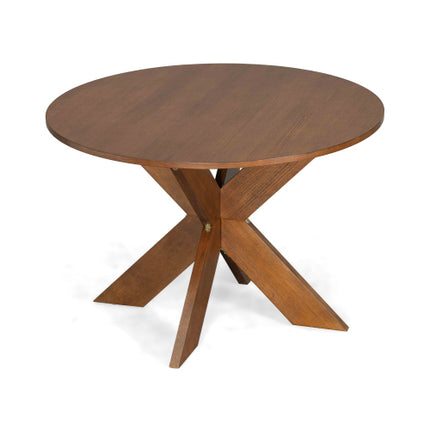 Ronde Eetkamertafel Moderne Plaasstyl Kombuistafel, Kersetrouthout